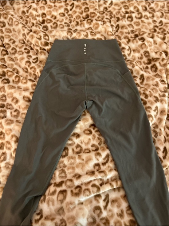 Wilo The Label Pants - Wilo High-Waist Olive Green Leggings